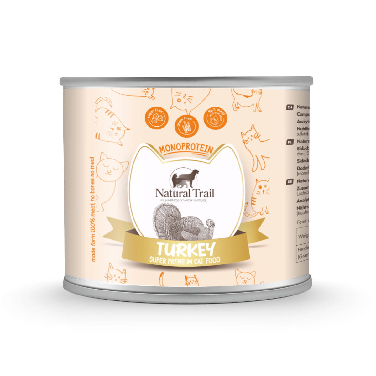 Natural Trail indyk 185 g