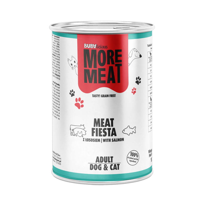 Buba Meat Fiesta łosoś 1,2 kg