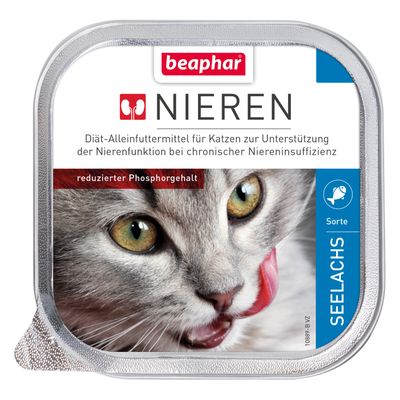 Beaphar Urinary łosoś pasztet adult 100 g × 6