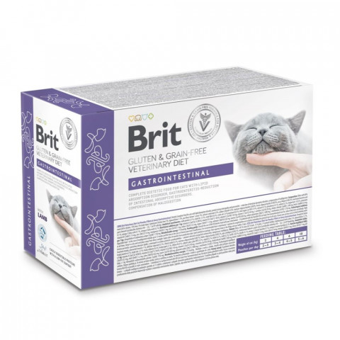 Brit Veterinary Gastrointestinal jagnięcina w sosie adult 85 g × 12