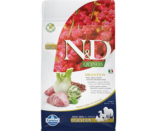 Farmina N&D Quinoa Digestion jagnięcina z quinoą 800 g