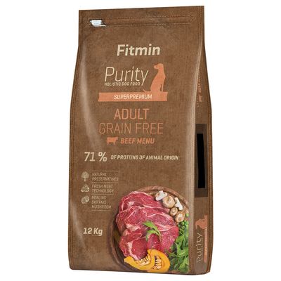 Fitmin Dog Purity wołowina adult 12 kg × 2