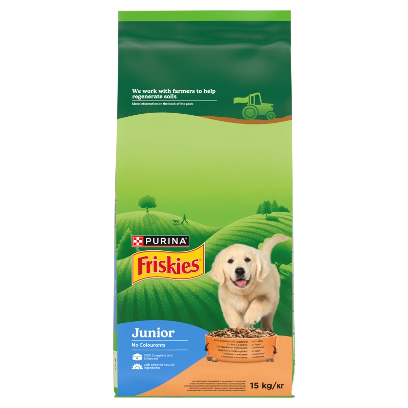 Purina Friskies Vitafit kurczak junior 15 kg