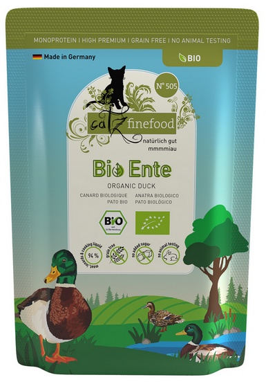 Catz Finefood Bio kaczka 85 g