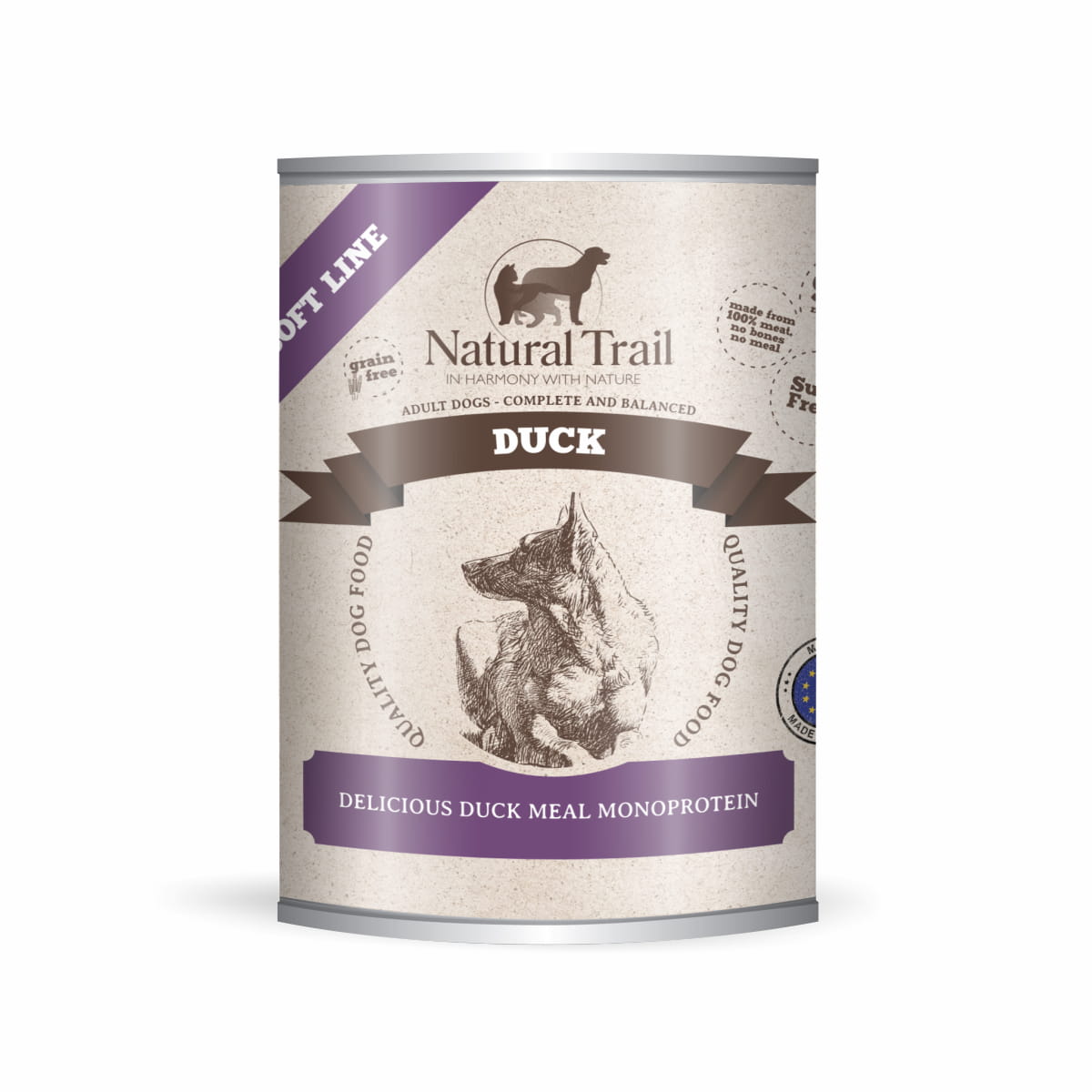 Natural Trail Soft Line Monoprotein kaczka 800 g