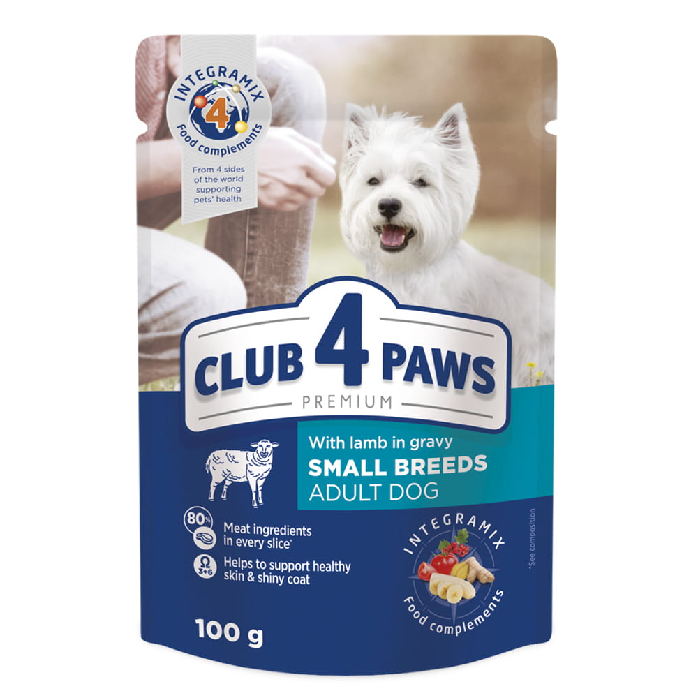 Club 4 Paws Premium jagnięcina adult małe rasy 100 g