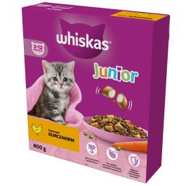 Whiskas Junior Sterilised kurczak kitten 800 g
