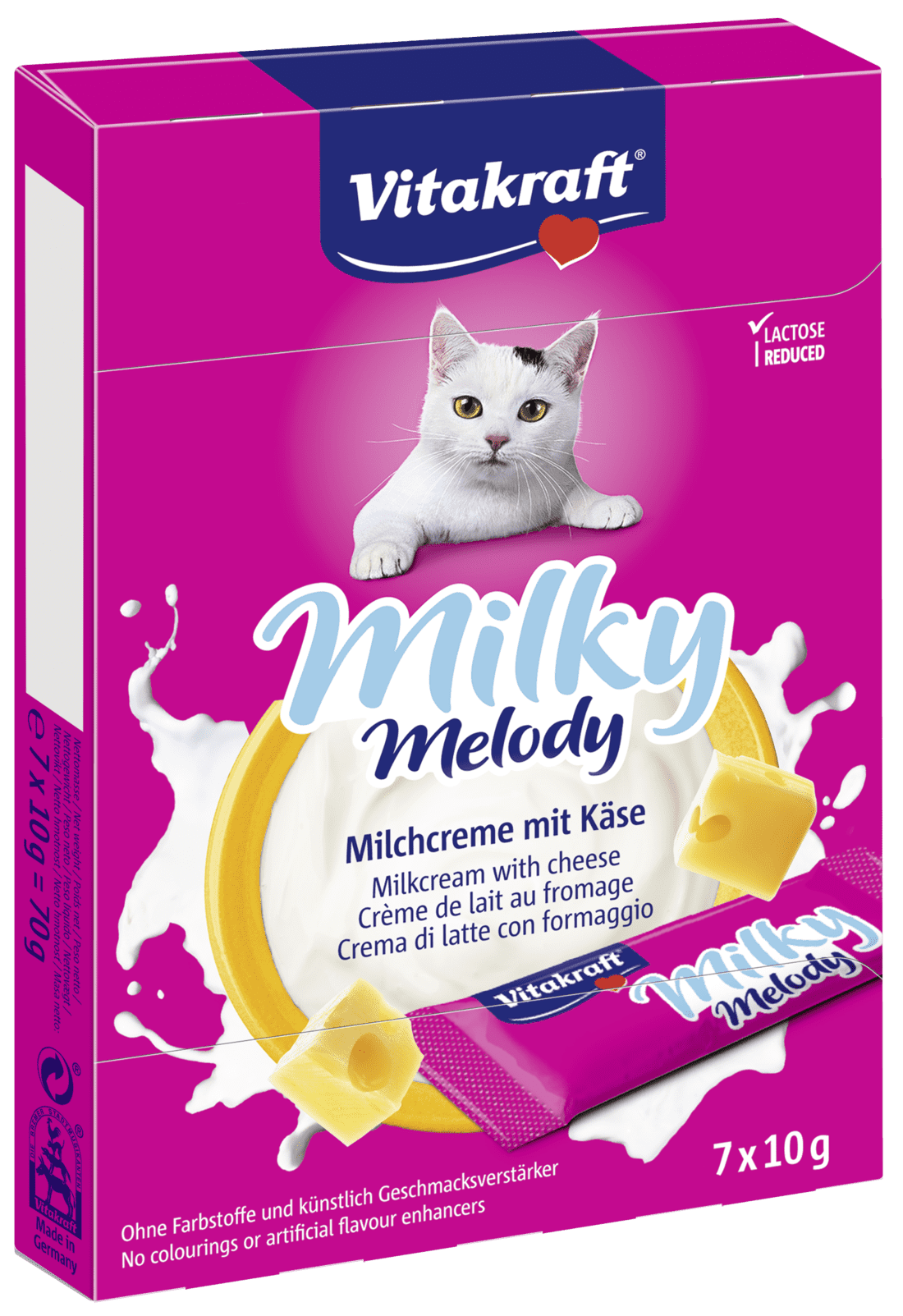Vitakraft Milky Melody ser krem 10 g × 7