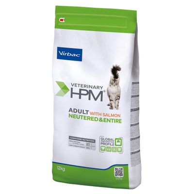 Virbac Veterinary HPM Sterilised łosoś adult 12 kg × 2