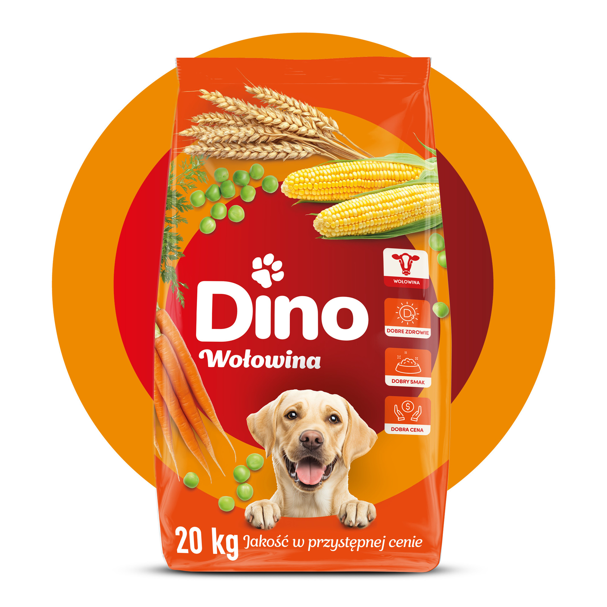 Cargill Dino wołowina adult 20 kg