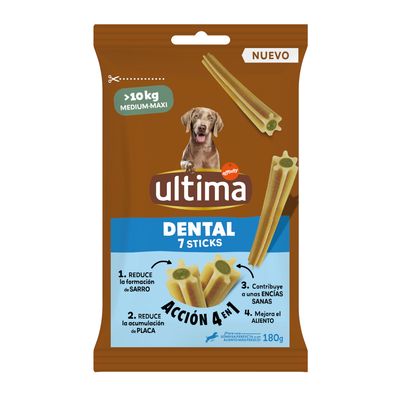 Ultima Dental Sticks średnie rasy, duże rasy 180 g