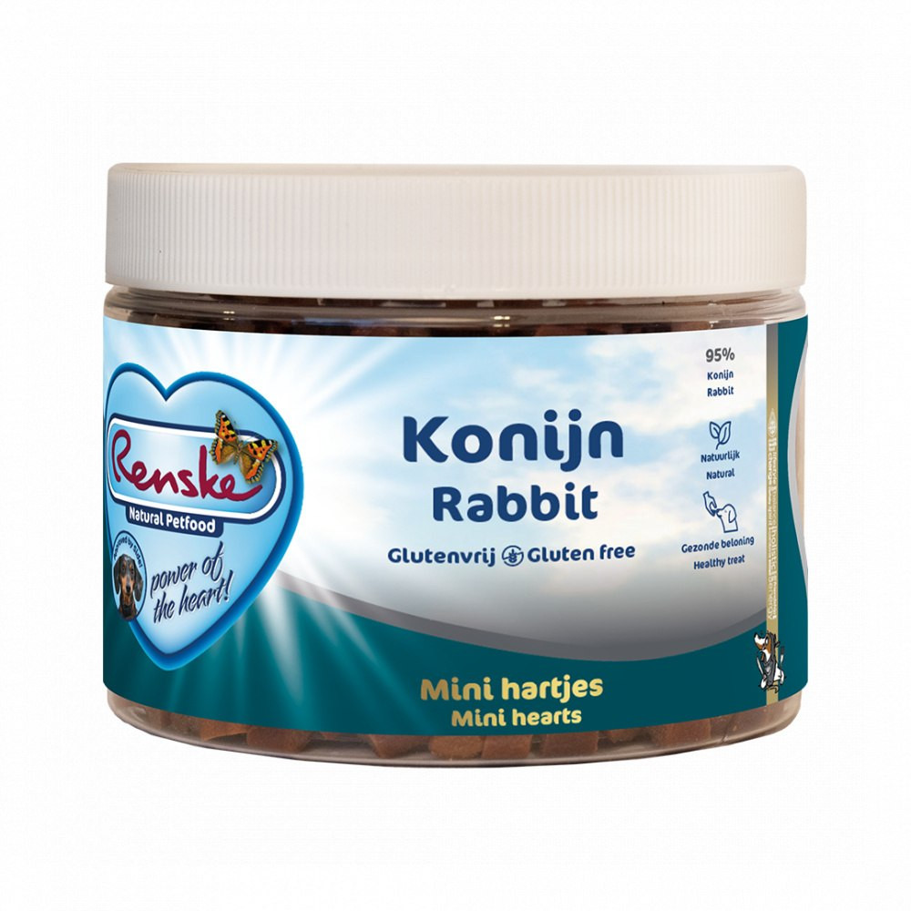 Renske Dog Healthy Mini Treat królik małe rasy 300 g