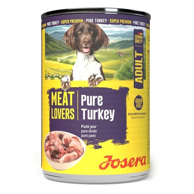Josera Meat Lovers Pure indyk adult 400 g