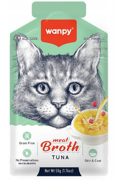 Wanpy Meat Broth tuńczyk w bulionie 50 g