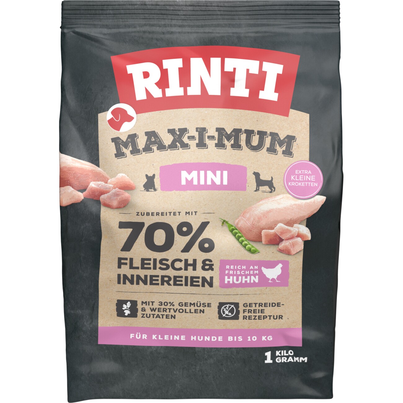 Rinti Max-i-mum kurczak adult małe rasy 1 kg