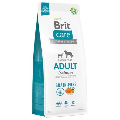 Brit Care łosoś z ziemniakiem adult małe, średnie rasy 12 kg