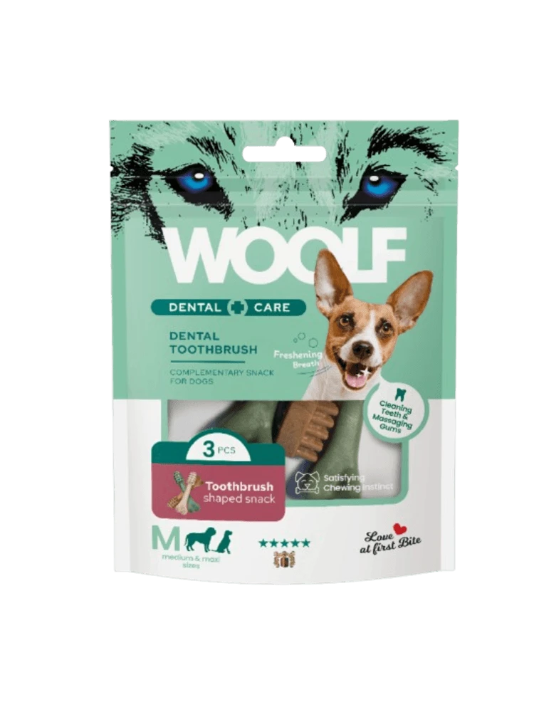 Woolf Dental Care Tooth Brush średnie rasy 120 g