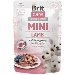 Brit Care jagnięcina puppy małe rasy 85 g