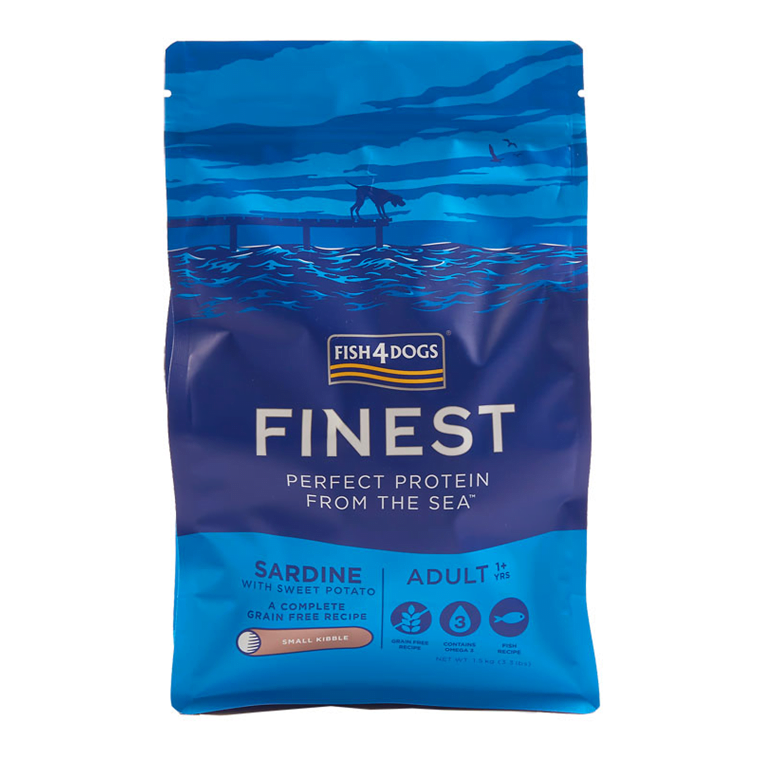Fish4Dogs Finest sardynka adult duże rasy 12 kg
