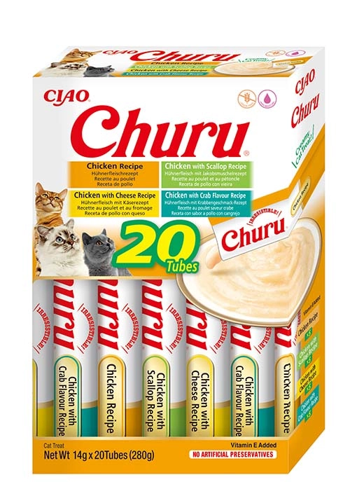 Inaba Churu mix smaków 14 g × 20