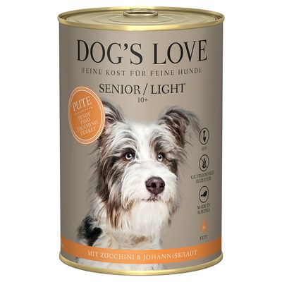 Dog's Love indyk senior 400 g × 12