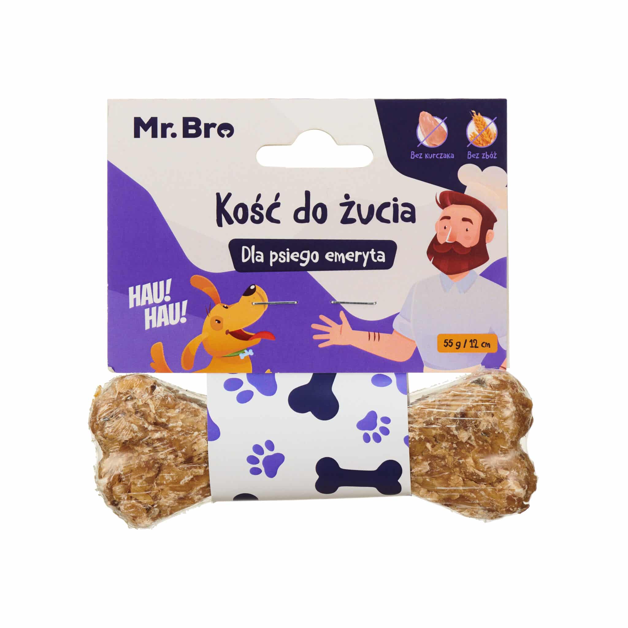 Mr. Bro wołowina senior 55 g