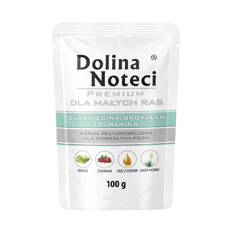 Dolina Noteci Premium jagnięcina małe rasy 100 g