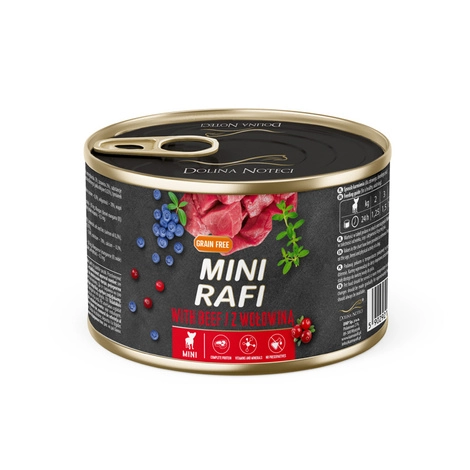 Rafi Mini Rafi wołowina adult małe rasy 185 g