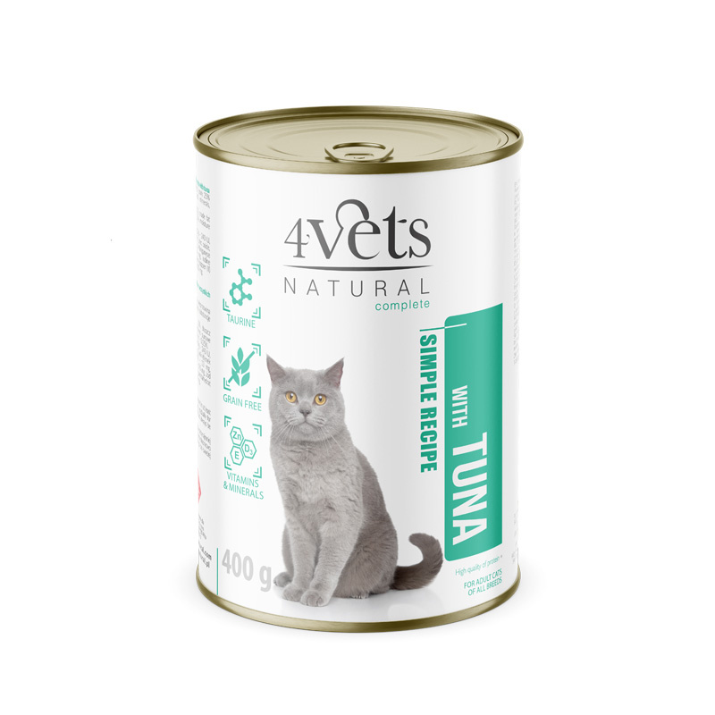 4Vets Natural tuńczyk adult 400 g