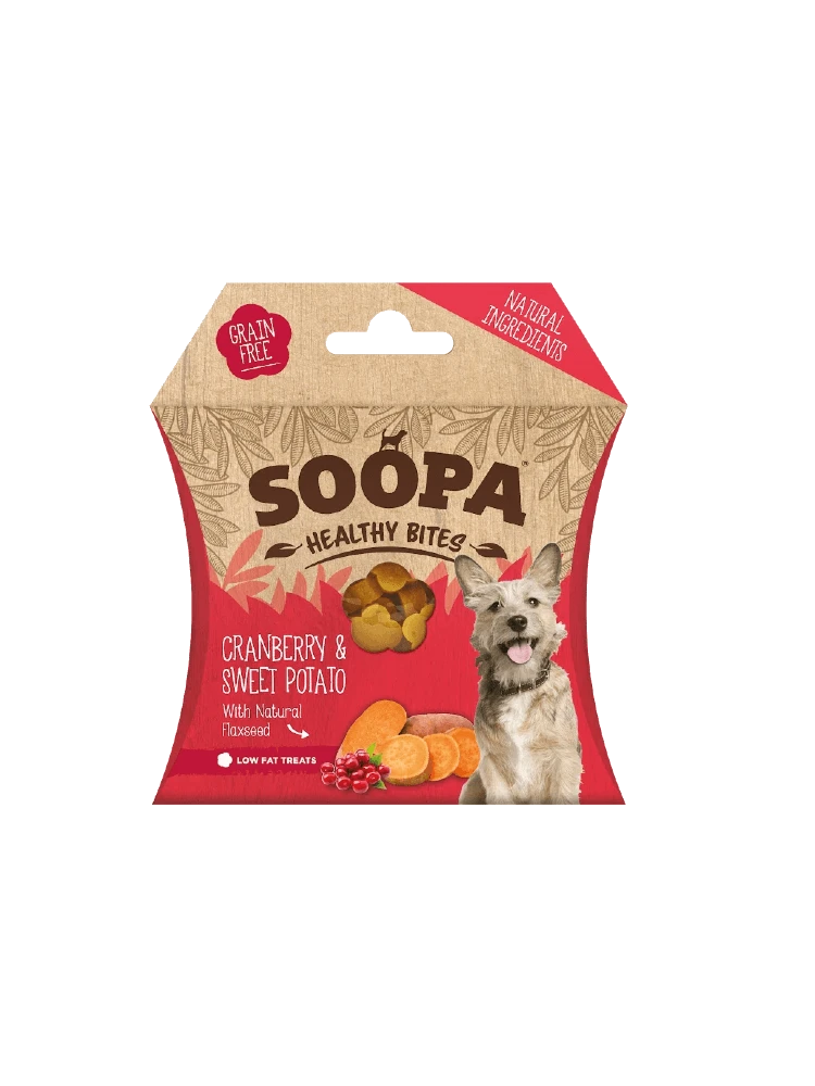 Soopa Healthy Bites żurawina, batat 50 g