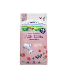Baltica Smaki Regionów jagnięcina, królik adult małe rasy 3 kg