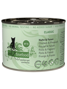 Catz Finefood Classic Sensitive bażant, kurczak 200 g