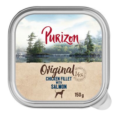 Purizon Original kurczak, łosoś adult 150 g × 6