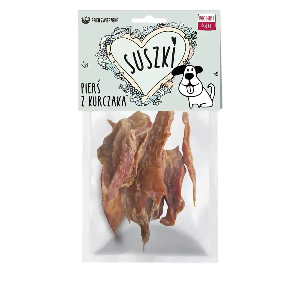 Paka Zwierzaka Suszki pierś z kurczaka 100 g