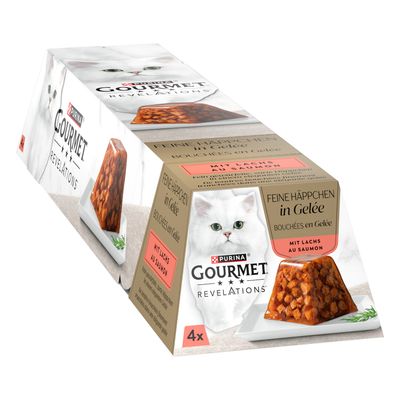 Purina Revelations łosoś w galaretce adult 57 g × 4