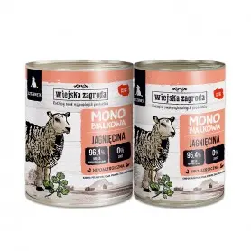 Wiejska Zagroda Monobiałkowa jagnięcina puppy 800 g × 6