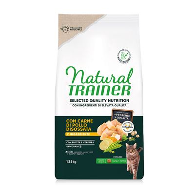 Trainer Natural Sterilised kurczak adult 1,25 kg × 2