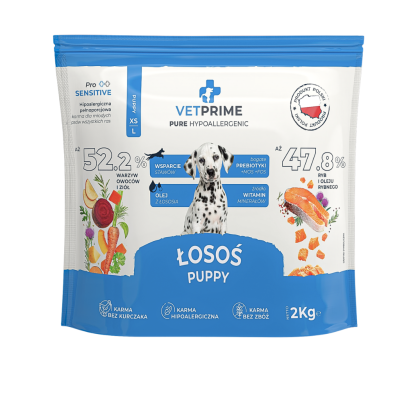 VetPrime łosoś puppy 2 kg