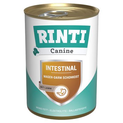 Rinti Canine Intestinal jagnięcina adult 400 g × 12