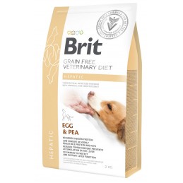 Brit Veterinary Diet Hepatic jajko adult 2 kg