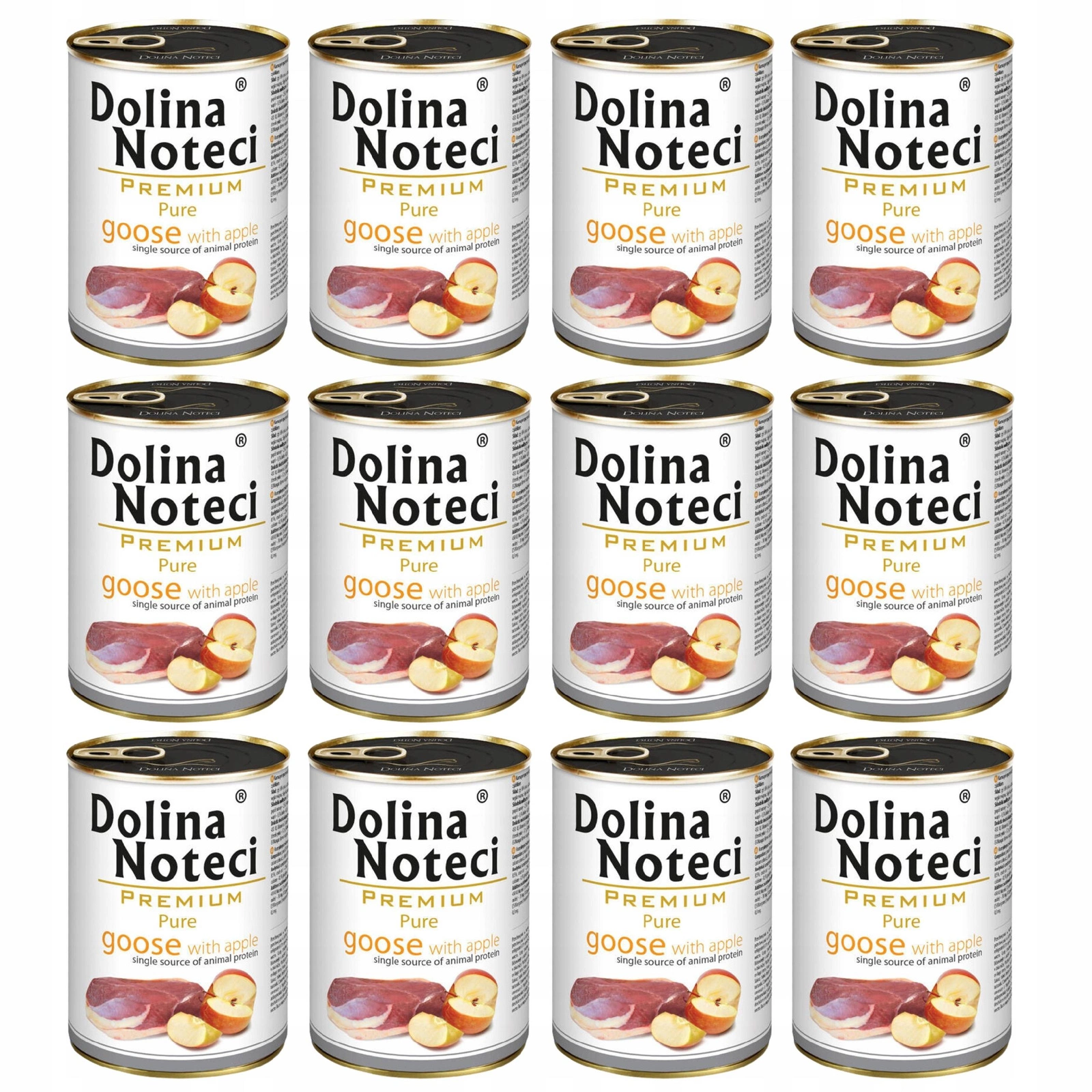 Dolina Noteci Premium Pure gęś adult 400 g × 12
