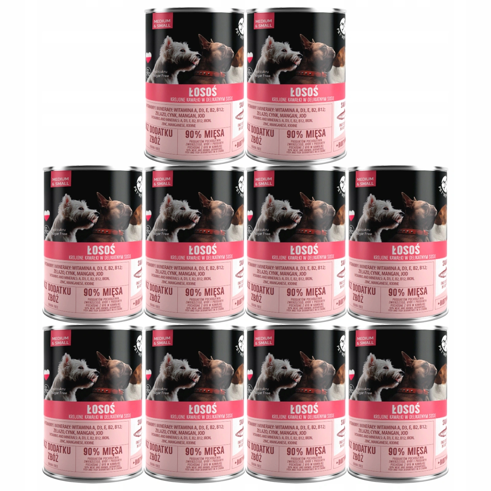Pet Republic łosoś adult 400 g × 10
