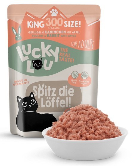 Lucky Lou Lifestage drób, królik adult 300 g