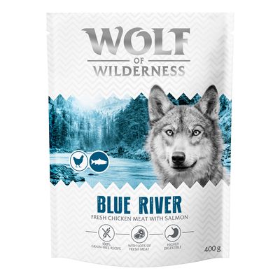 Wolf of Wilderness Blue River łosoś adult 400 g