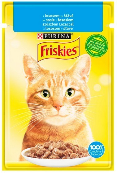 Purina Friskies łosoś 85 g