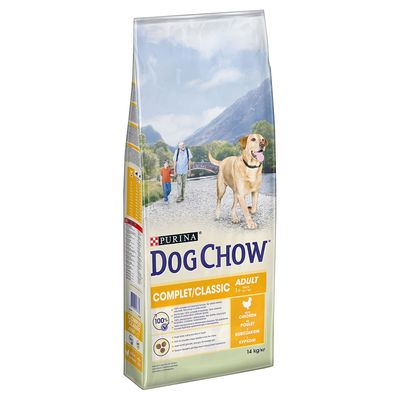 Purina Dog Chow Complet/Classic kurczak 14 kg × 2