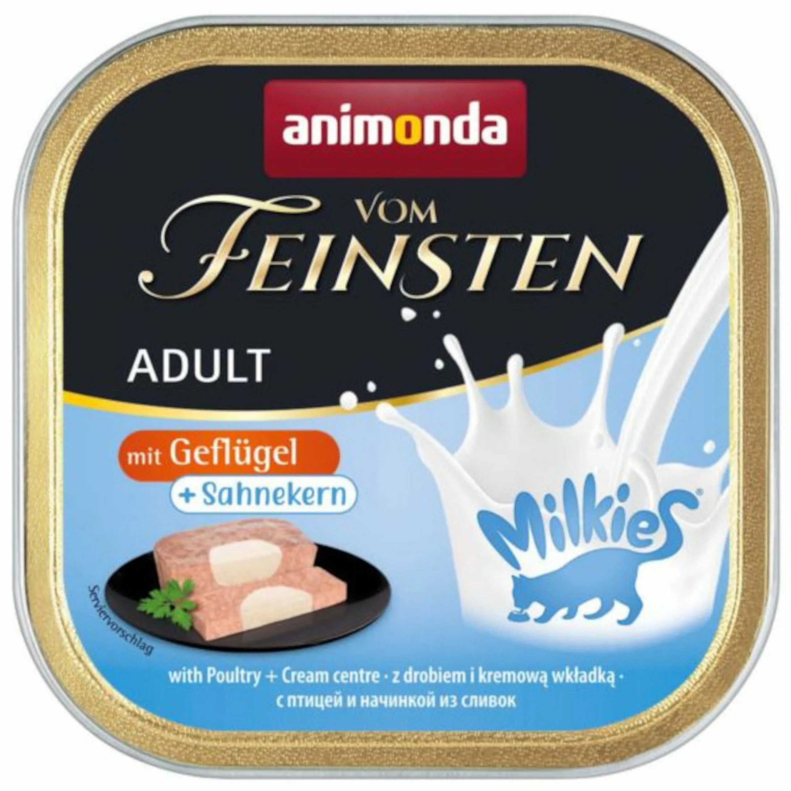 Animonda vom Feinsten Milkies Cat kurczak 100 g