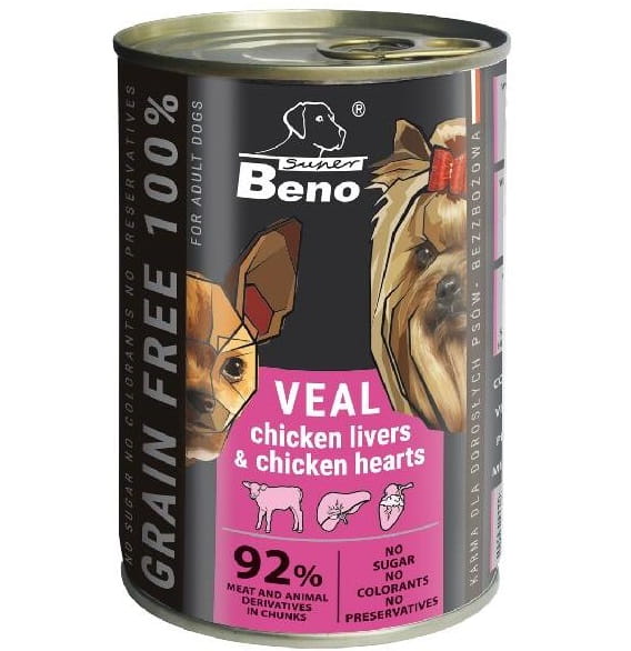 Super Beno cielęcina, wątroba 415 g
