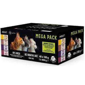 Pet Republic mix smaków w sosie 100 g × 40