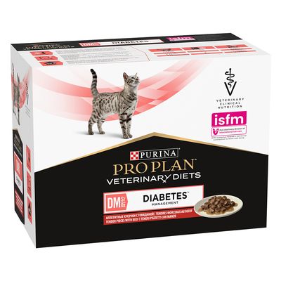 Purina Pro Plan Veterinary Diets wołowina w sosie adult 85 g × 10